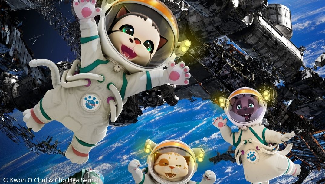 機智貓漫遊太空站