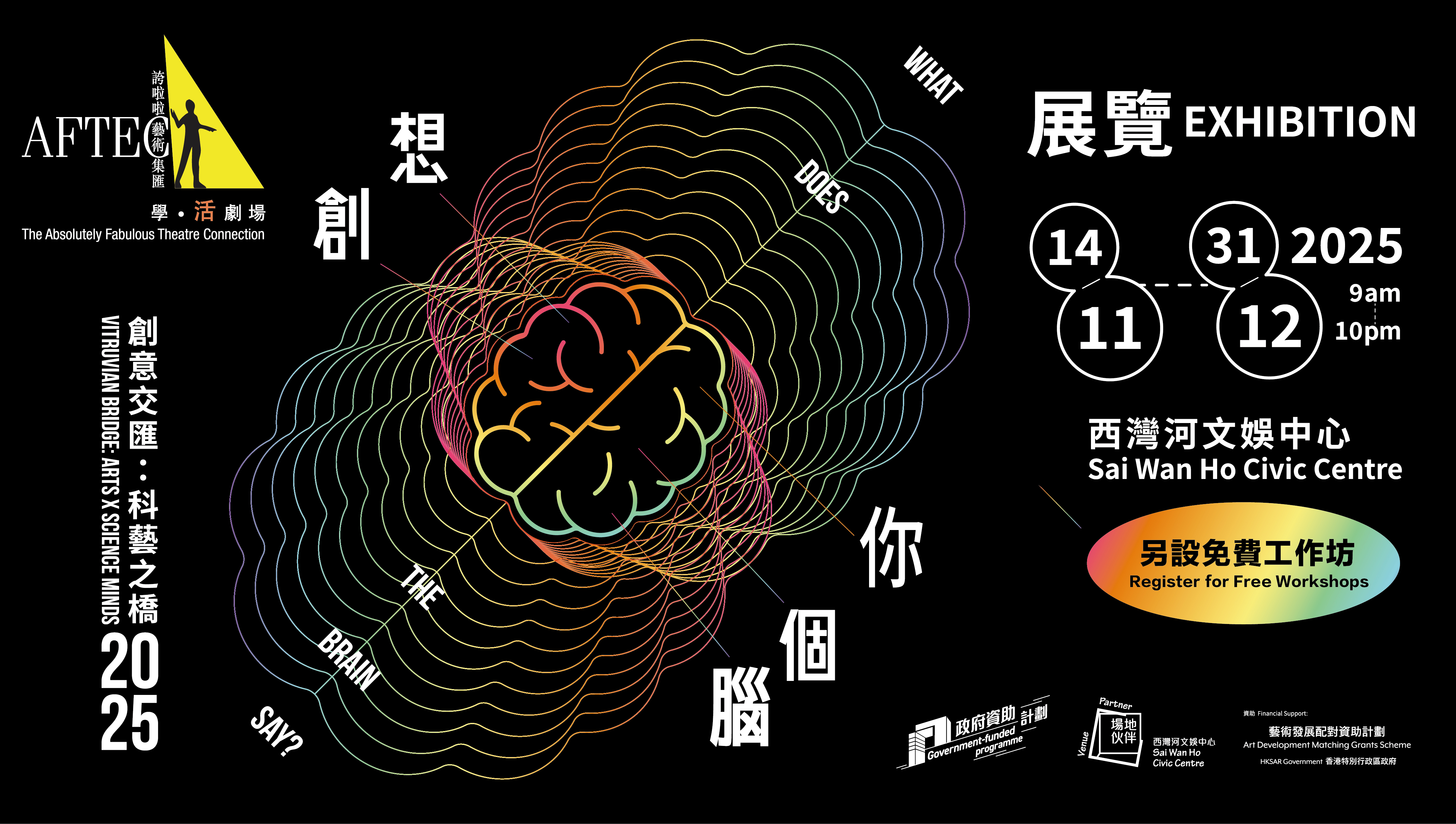 西灣河文娛中心場地夥伴計劃：誇啦啦藝術集匯「創意交匯：科藝之橋 」2025
